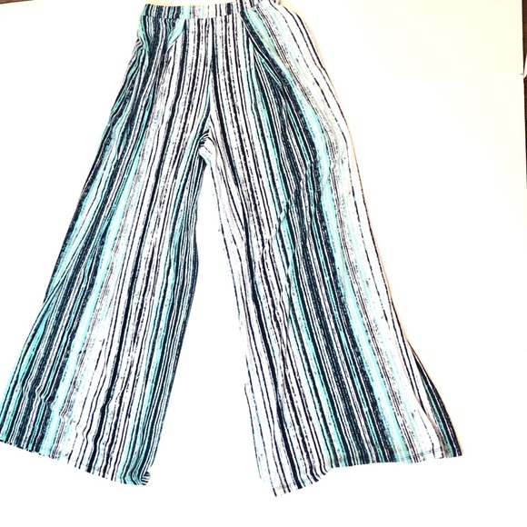 ๐HOST PICK๐NWOT BAR ||| STRIPED WIDE LEG PANTS - Picture 11 of 16